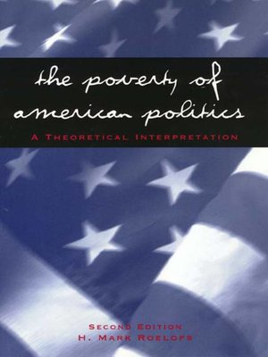 cover image of Poverty of Amer Pol 2Nd Ed
